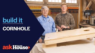 Cornhole  Build It  Ask This Old House [upl. by Sahpec519]