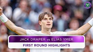 Five sets under the lights 😍  Jack Draper vs Elias Ymer  Highlights  Wimbledon 2024 [upl. by Neztnaj603]