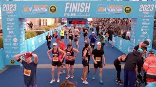 Gold Coast Marathon Finish line [upl. by Lechar]