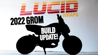 2022 Honda Grom Build Update  Wrap and Mods [upl. by Denney]