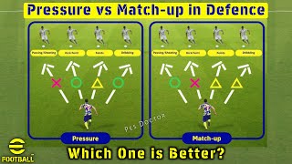 Matchup vs Pressure  Pro Defending Tips  eFootball 2022 Mobile [upl. by Rapsac]