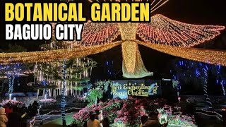 An Enchanting Baguio Christmas  Botanical Garden at Night  Baguio City 2023 [upl. by Luapleahcim]