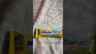 Milkybar Moosha Carmel Unboxing eating Subscribe milkybar ahusanadirai4334 [upl. by Hepsibah]