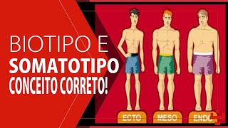 TUDO SOBRE BIOTIPO E SOMATOTIPO [upl. by Ecinue]