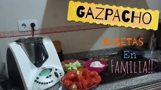 Gazpacho Andaluz  Recetas  Carnika Vlogs [upl. by Yevoc433]