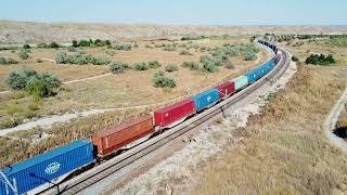 TRENES EN VALDEMORO A VISTA DE DRON [upl. by Fishbein]