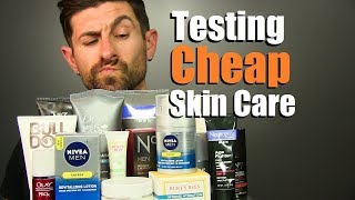 BEST Cheap Drugstore Skin Care Products For MEN [upl. by Pippa]