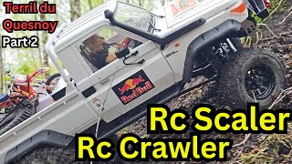 rc crawlers amp rc scalers on a spectacular rc crawler course part 2 on a coal mine slag heap [upl. by Drogin]