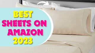 9 Best Sheets on Amazon In 2023 [upl. by Yelyah]