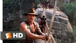 Indiana Jones and the Temple of Doom 910 Movie CLIP  The Rope Bridge 1984 HD [upl. by Massimiliano121]