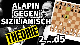 Alapin Sizilianisch mit 2d5  ALLES was du wissen musst [upl. by Erland]