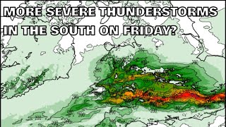 More Severe Thunderstorms in the South on Friday 2nd September 2024 [upl. by Magan]