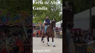 Feria abril de Gandia  April Fair of Gandia short gandia [upl. by Ing]