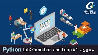 파이썬 강좌  Python MOOC  Lab  Condition and Loop 1 [upl. by Airdnat]