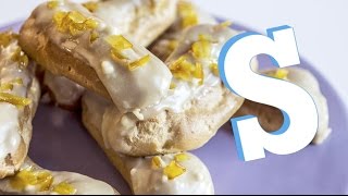 How To Make Caramel Eclairs Recipe  Homemade by SORTED [upl. by Akiner]