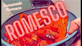 Cookup for the Cookup  quotRomescoquot  Hip Hop instrumentalbeat  Homemade Romesco  Recipe [upl. by Nirej]