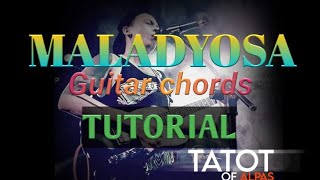 MALADYOSA by TATOT of ALPAS guitar tutorial  pareng topepits [upl. by Ykcir]