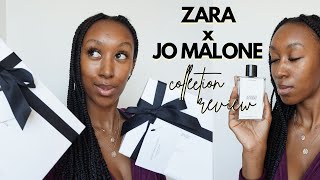 ZARA x Jo Malone FULL COLLECTION REVIEW  AFFORDABLE LUXURY PERFUME HAUL [upl. by Ayikan]