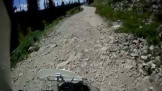 Dual Sport Ride Over Buffalo Pass Colorado [upl. by Aschim]