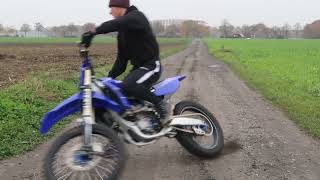 Yamaha YZ250F RAW FIRST RIDE [upl. by Nylyahs]