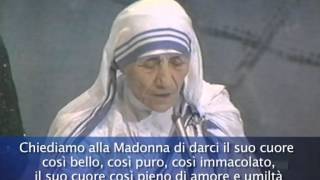 Madre Teresa a Bologna 1987 [upl. by Marb]