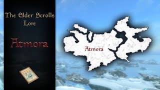 The Story of Atmora The Frozen Birthplace of Nord Culture  The Elder Scrolls Lore [upl. by Assennev705]