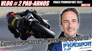 PROMOSPORT  YAMAHA R1  Comment ça se passe un weekend de course   2 [upl. by Adlemy]