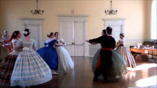 Dances from the 1860s Performed by the Commonwealth Vintage Dancers [upl. by Hawkins766]