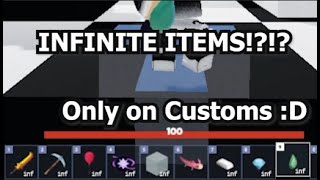 HOW TO SPAWN INFINITE AMOUNTS OF ITEMS  Roblox BedWars [upl. by Egroej]