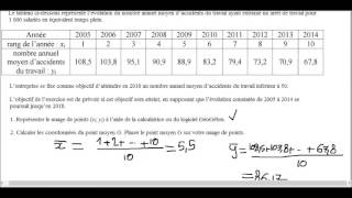 Statistiques à deux variables [upl. by Fania]