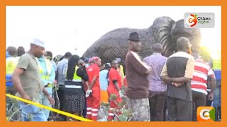 Bodies of workers killed while unclogging a sewer in Makupa Mombasa recovered [upl. by Nylauqcaj]