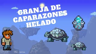 Granja de caparazones helados Terraria 14 [upl. by Arhas]