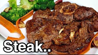 steak au poivre comment cuire un steak parfait [upl. by Wyler]