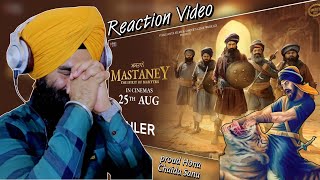 Reaction MASTANEY Official Trailer Tarsem Jassar l Gurpreet Ghuggi  Simi Chahal  Karamjit Anmol [upl. by Maunsell]