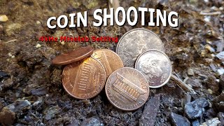 Quick Coin Shooting Metal Detecting Using The 4kHz Setting On The Minelab Equinox Metal Detector [upl. by Scrogan]