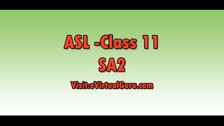 CBSE ASL Listening Class XI SA 2 Code XIL01 Audio scripts and Answer key Audio 1 [upl. by Porcia49]