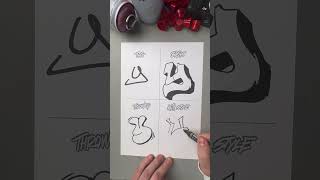 Different styles of graffiti letter Y [upl. by Ann]