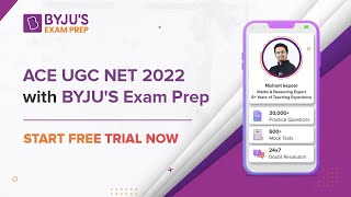 UGC NET 2022 Exam Online Coaching  Start Free Trial Now [upl. by Gintz]