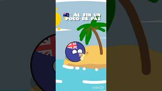 Las Malvinas se desaparecen countryballs polandball humordepaises [upl. by Akeber]