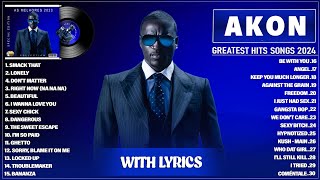 Akon Best Songs Playlist 2024 Lyrics  The Best Of Akon 2024  Akon Greatest Hits Full Album 2024 [upl. by Euqinim]