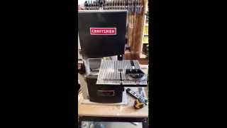 Craftsman 9inch bench top bandsaw review [upl. by Sorce]