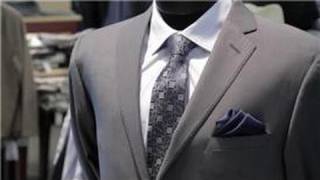 Mens Formal Fashion Advice  How Do I Fold a Handkerchief for a Suit Pocket [upl. by Kerek]