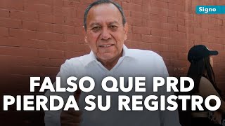 El adiós al PRD su presidente dice que “está vivo” [upl. by Idnahr]