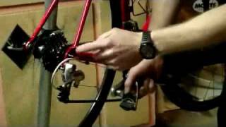 Bicycle Rear Derailleur Adjustment Tech Video by Cyclova XC [upl. by Christie]