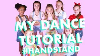 Dance Tutorial HANDSTAND learn to dance with me  Rosie McClelland [upl. by Ayotac]