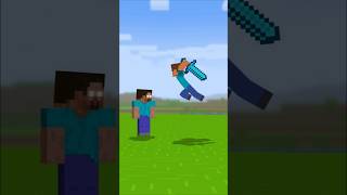 Steve Vs Herobrine minecraft [upl. by Halehs]