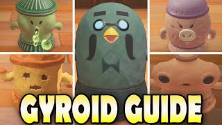 🎵 All 36 GYROIDS amp How To Get Them In Animal Crossing New Horizons 20 [upl. by Sosthena558]