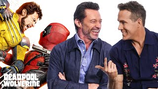 Ryan Reynolds and Hugh Jackman Recap Deadpool 1 amp 2  Entertainment Weekly [upl. by Wilhelmine]