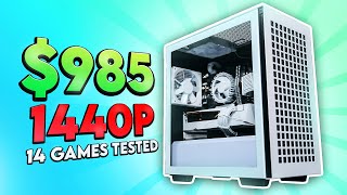 The Best Budget 1000 Gaming PC Build [upl. by Nelram216]