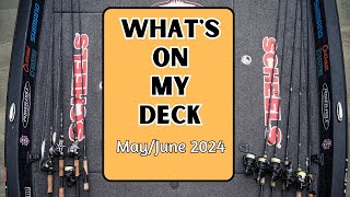 Whats On My Deck  May amp June 2024 [upl. by Margy]